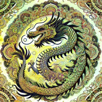 神秘の曼荼羅　塗り絵（第２弾）