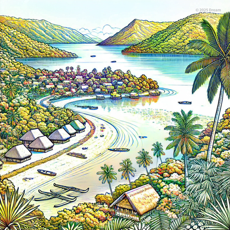 19. ファガロア湾の景色
