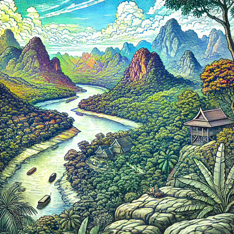 20. ノーンキアウの展望台からの風景