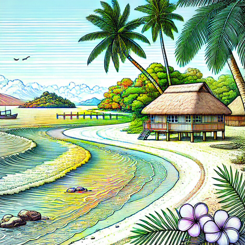 2. ラロマヌビーチ