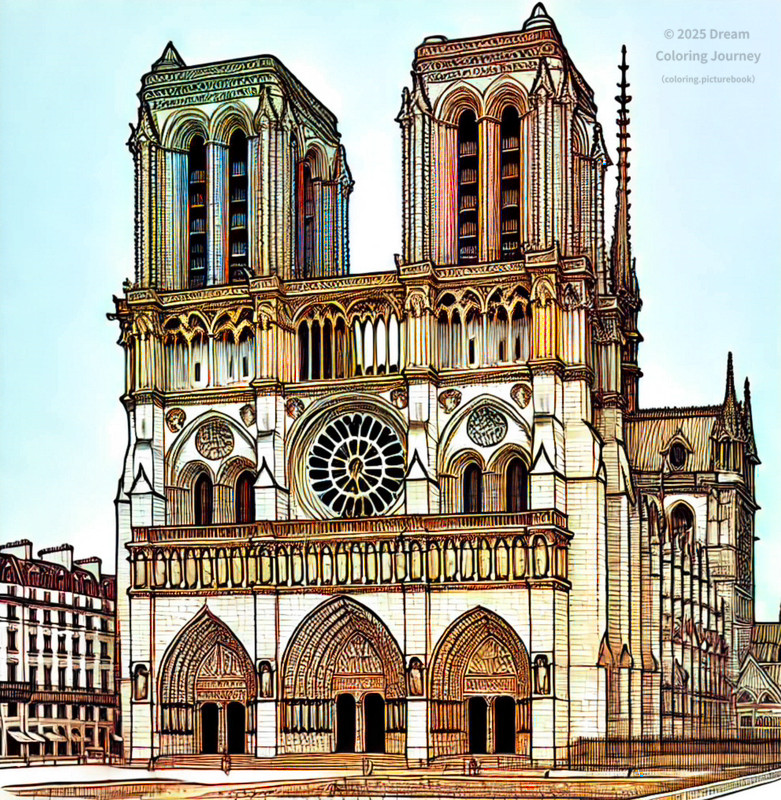 10. ノートルダム大聖堂（フランス）