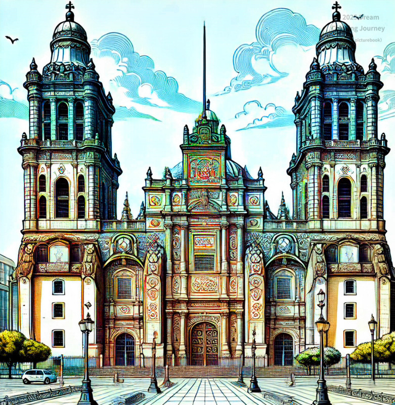 12. メキシコシティのメトロポリタン大聖堂（メキシコ）