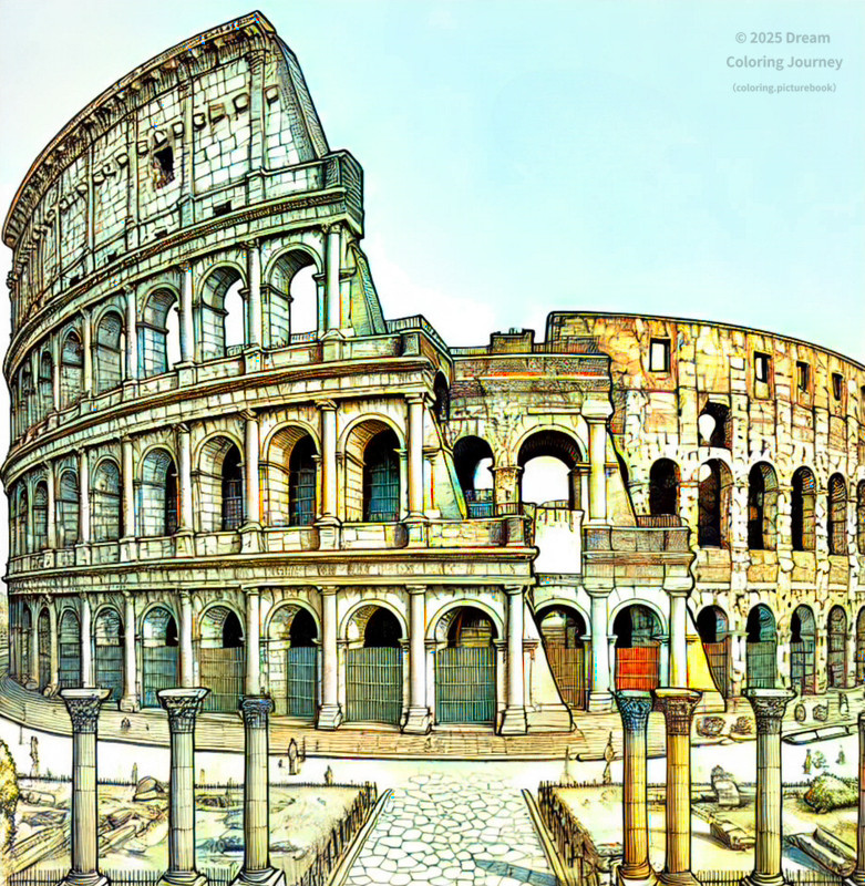 18. コロッセオ（イタリア）