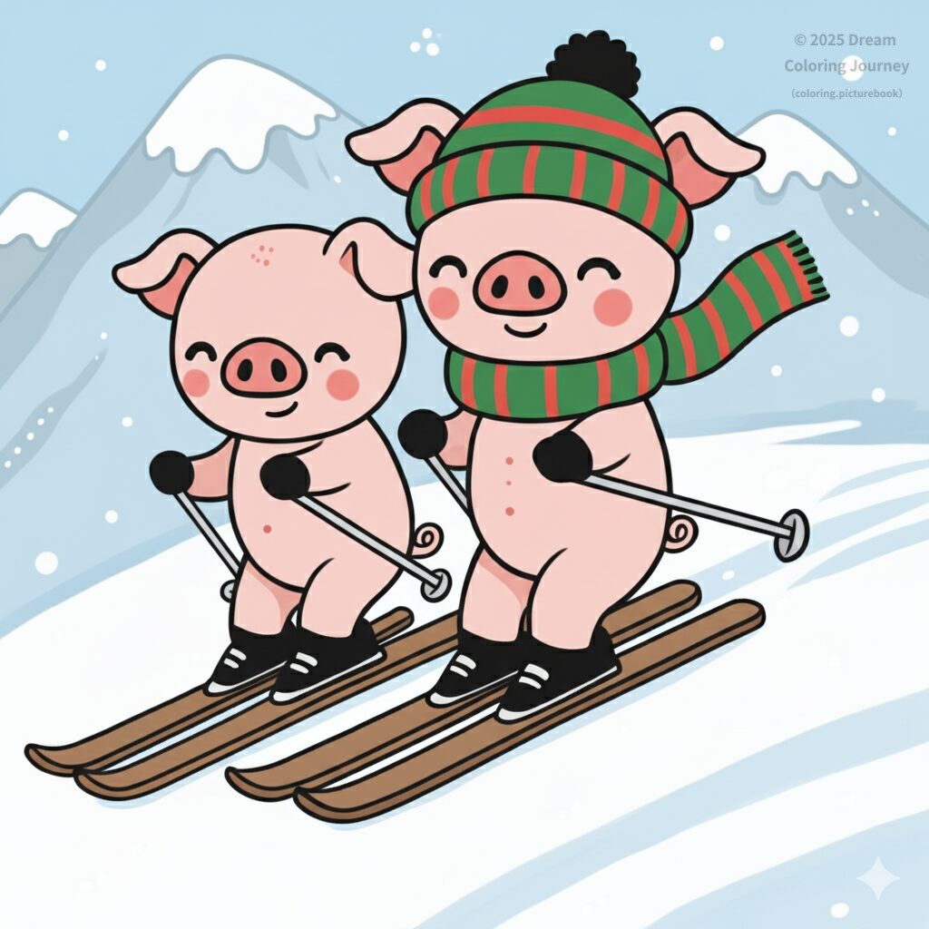 18. ゆきやまでスキー