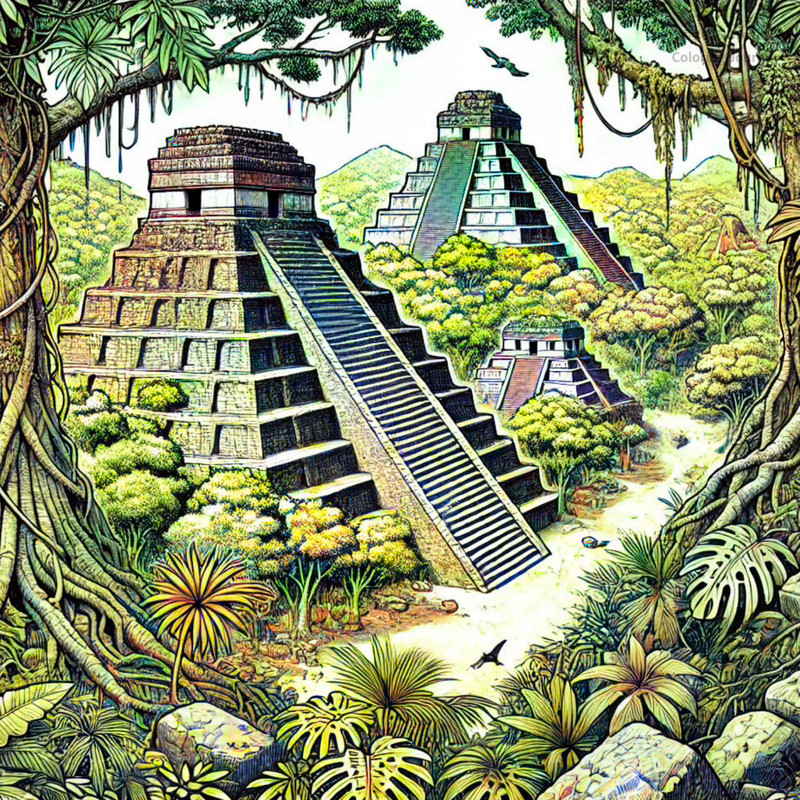 14. エル・ミラドール遺跡（ジャングル最大のマヤ遺跡）