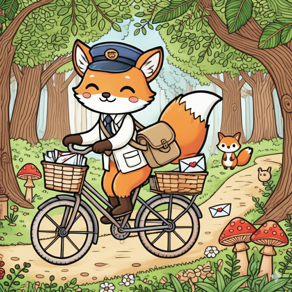 3. 森の郵便屋さん