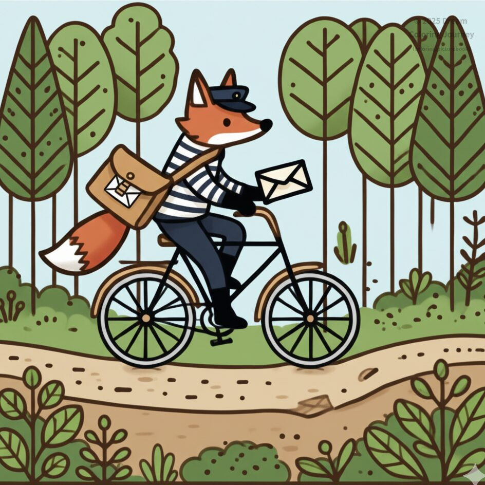 3. もりのゆうびんやさん