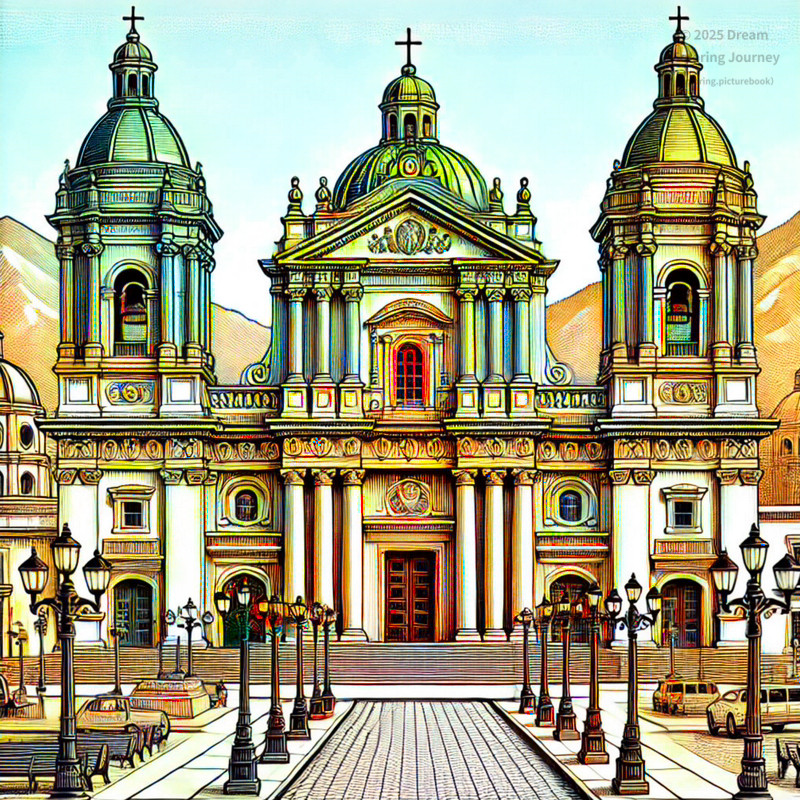 21. グアテマラシティのカテドラル