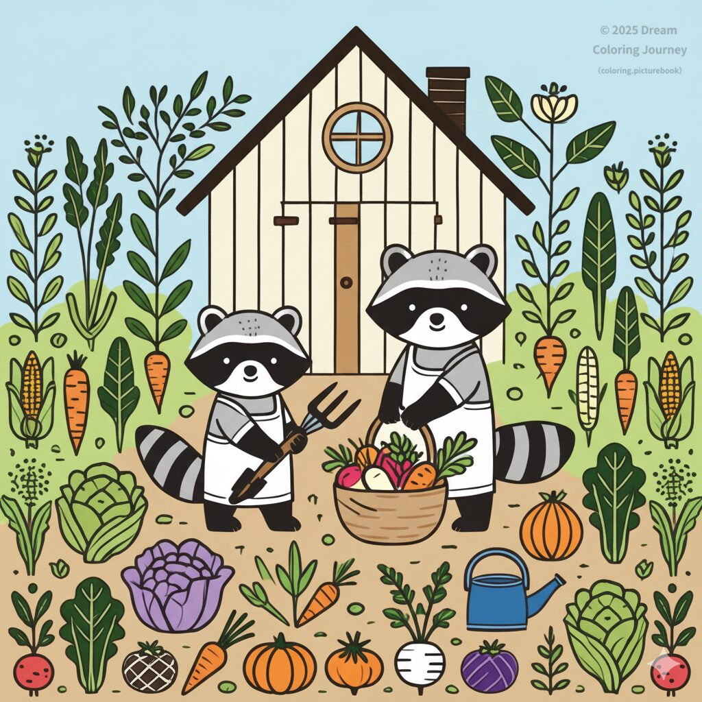 6. やさいのしゅうかく