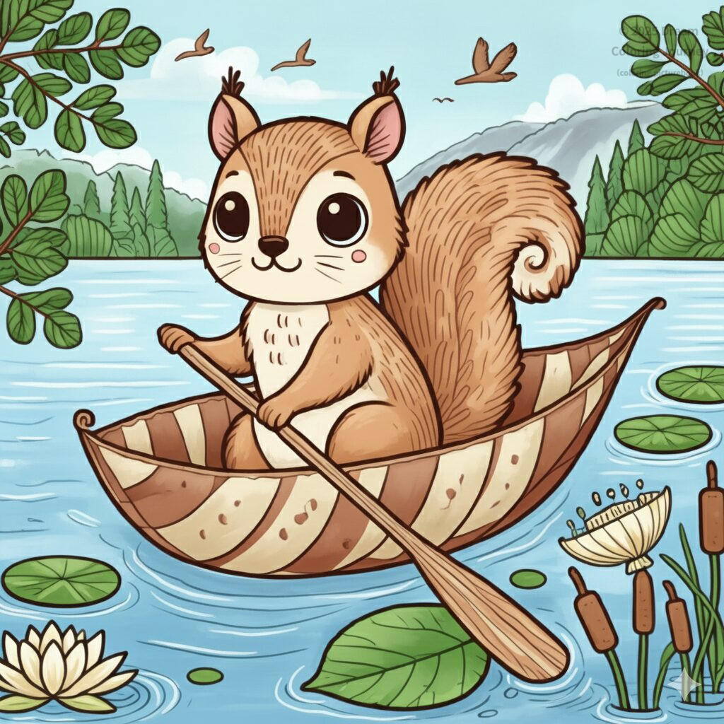 8. 湖のボート遊び