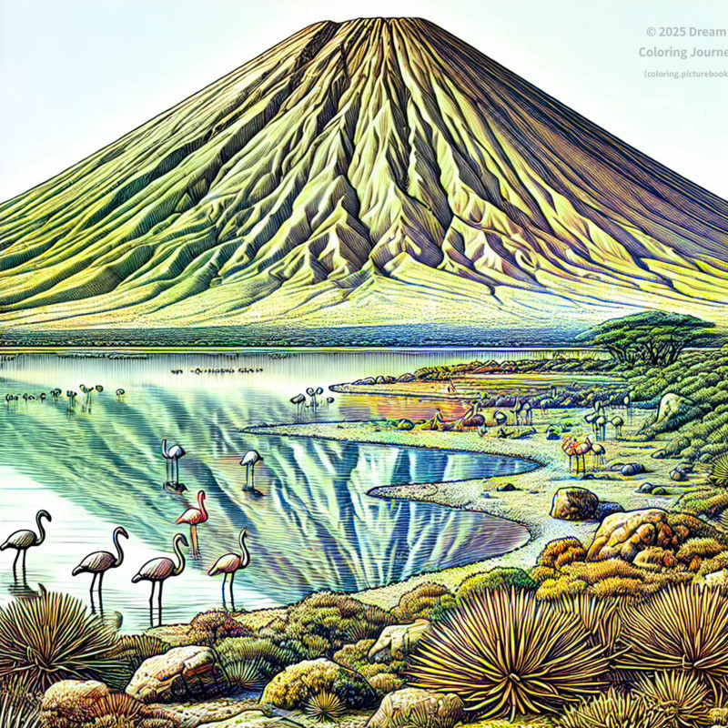 10. オル・ドイニョ・レンガイ火山