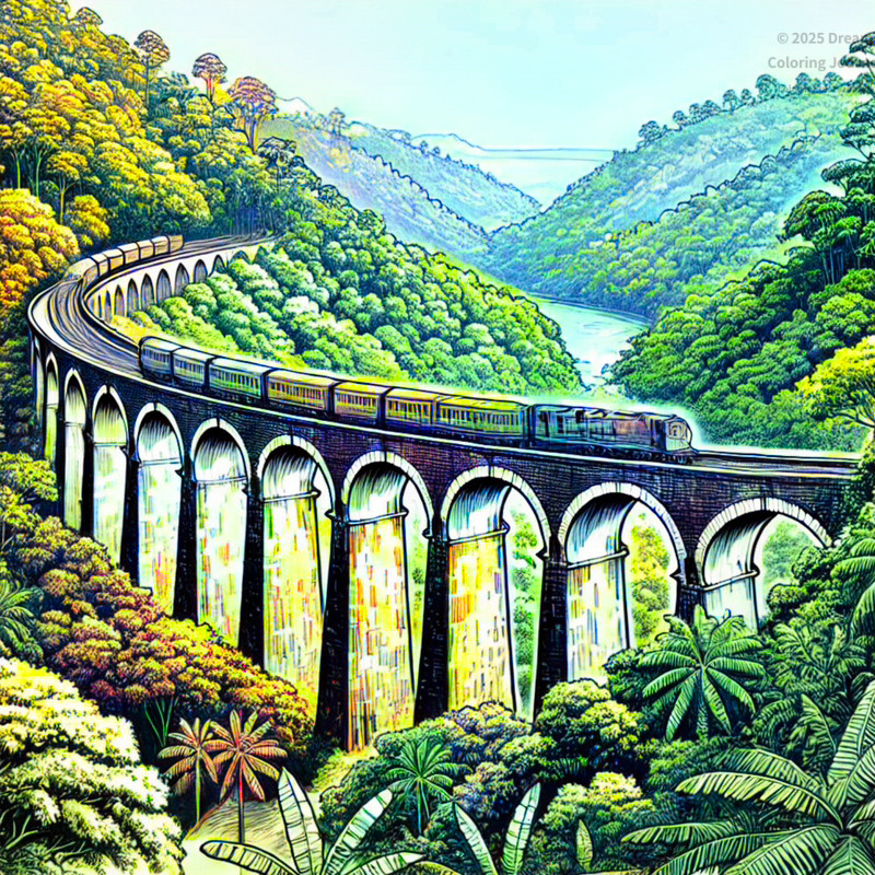 3. ナイン・アーチ・ブリッジ（エラの森にかかる石造りの橋）