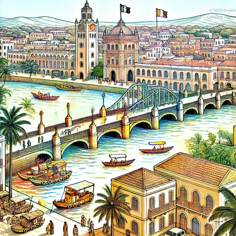 5. サン＝ルイ旧市街とフェデルブ橋