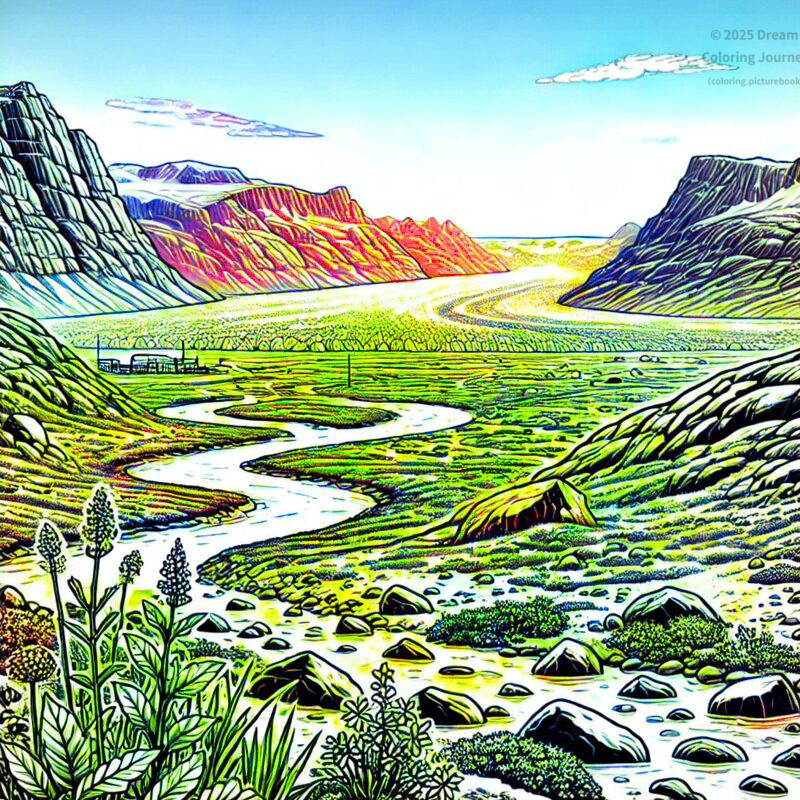 13. ナルサルスアーク渓谷と青い氷